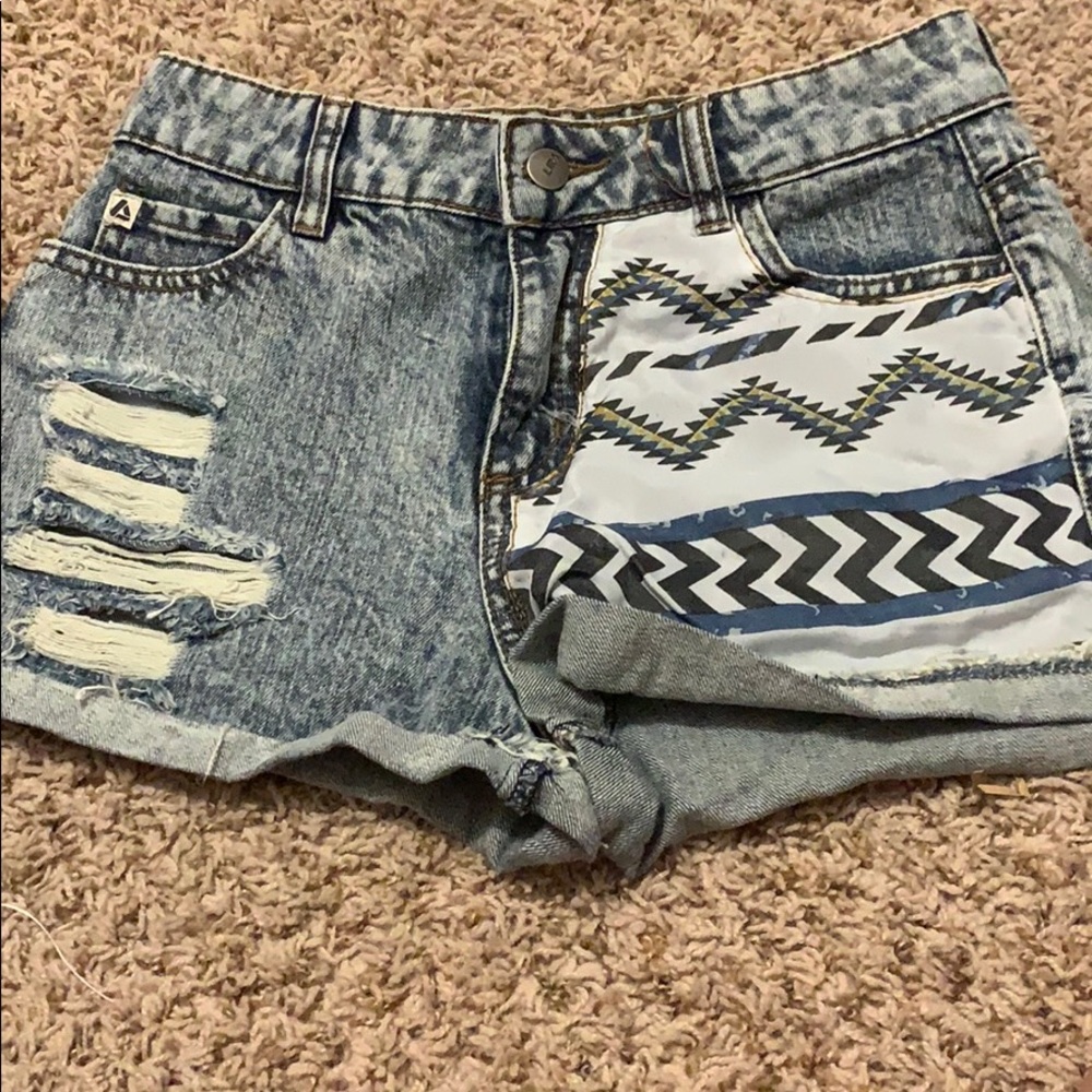 Lies high waisted denim shorts